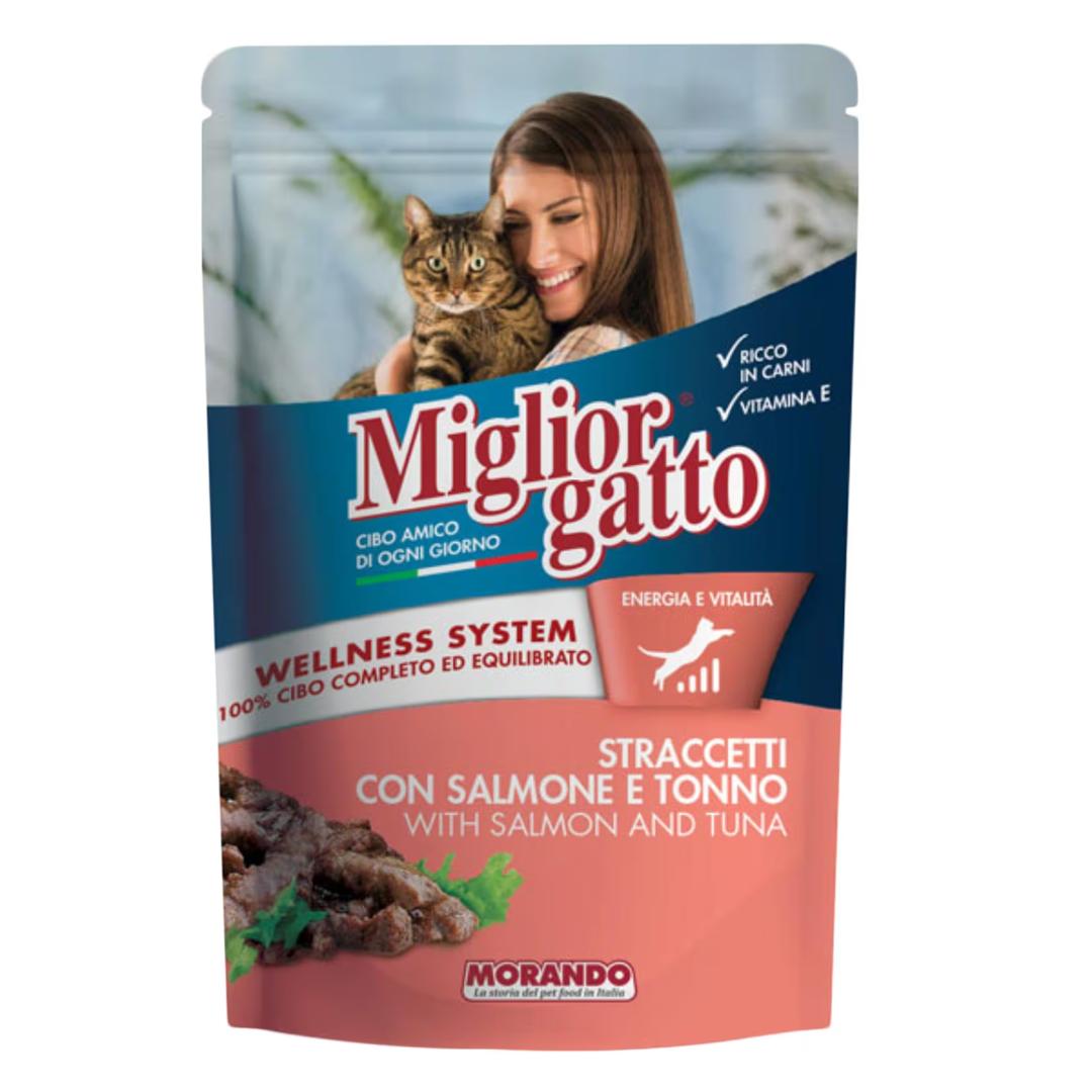 SALMON TUNA CAT FOOD