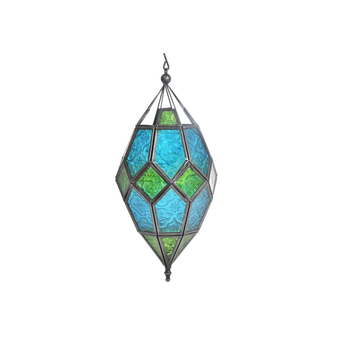 SPIRAL GLASS LANTERN