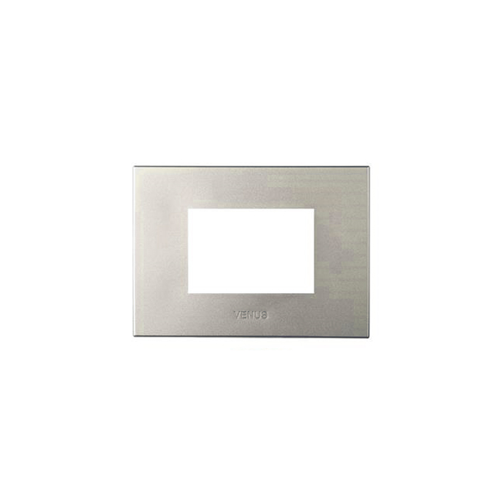 GREY  3 MODULE FACEPLATE