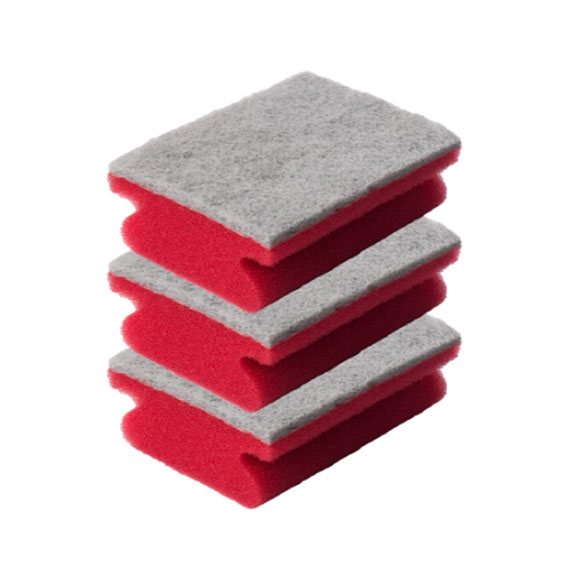 DUAL LAYER DISH SPONGES