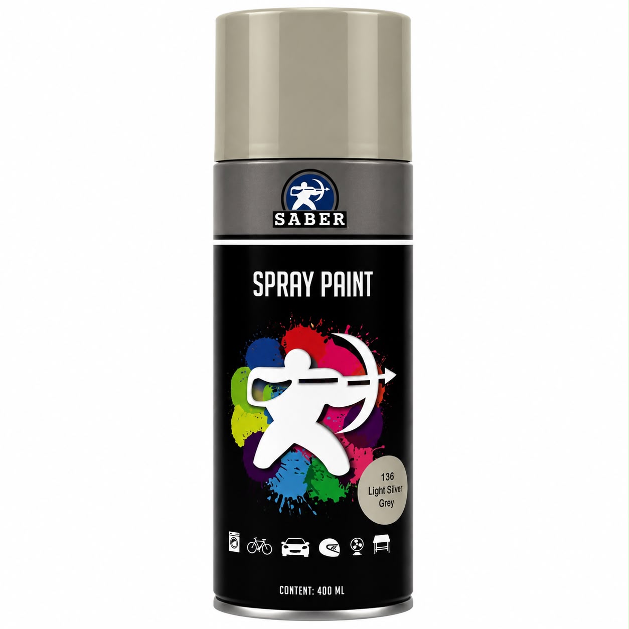 LIGHT SILVER GREY SPRAY