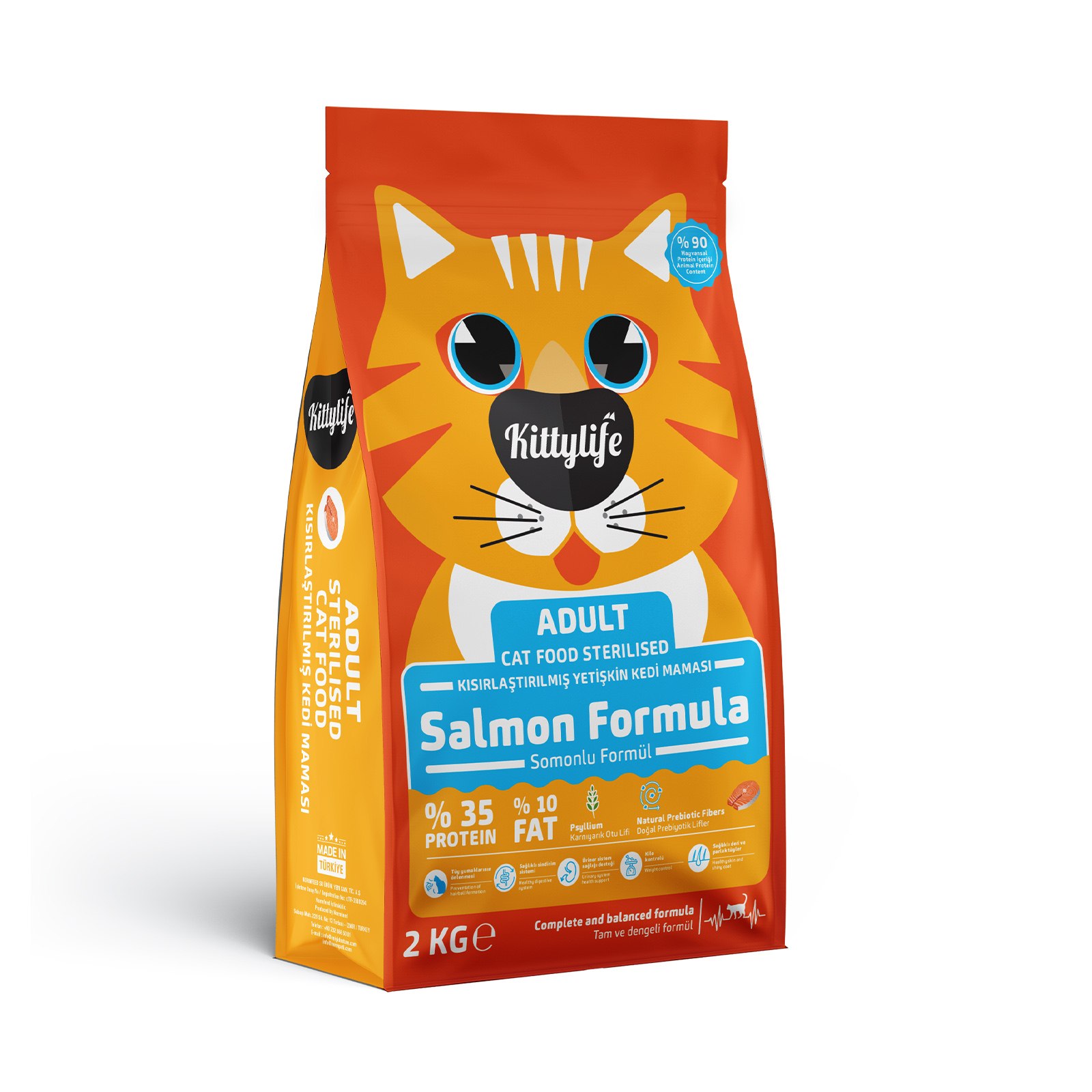 KITTYLIFE ADULT CAT FOOD  2KG