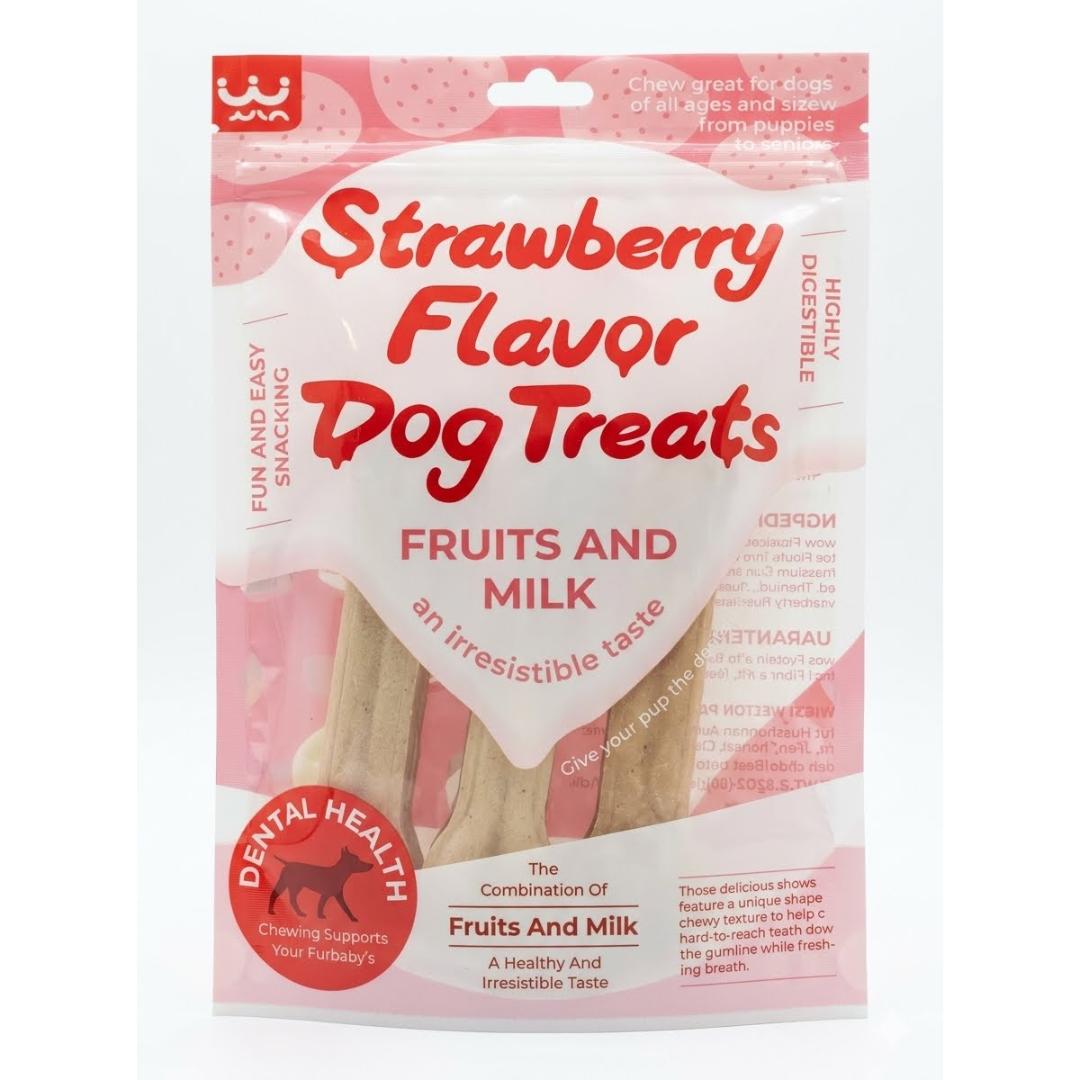 WLN STRAWBERRY DOG TREATS